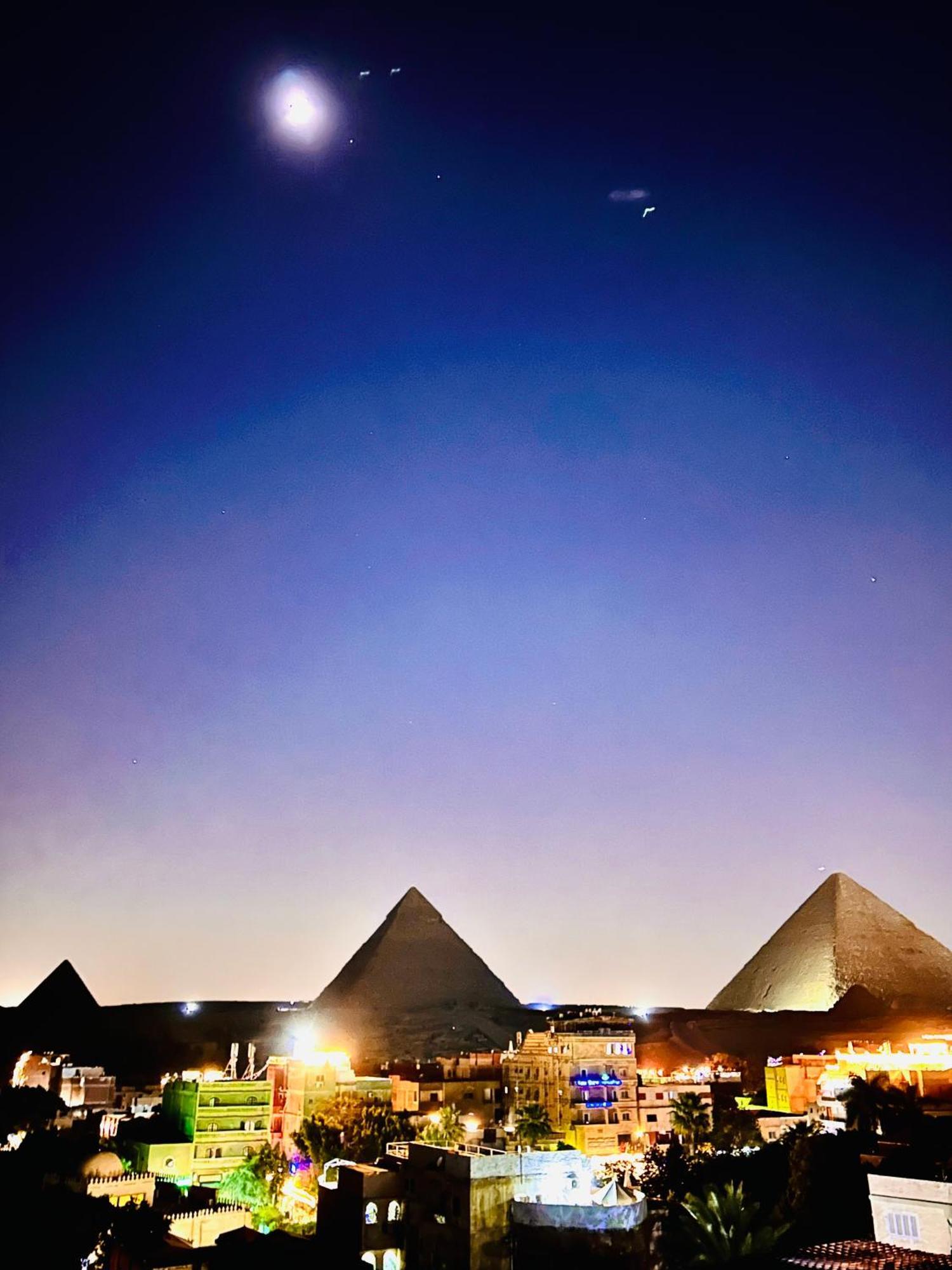 カイロLoay Pyramids Viewアパートメント エクステリア 写真