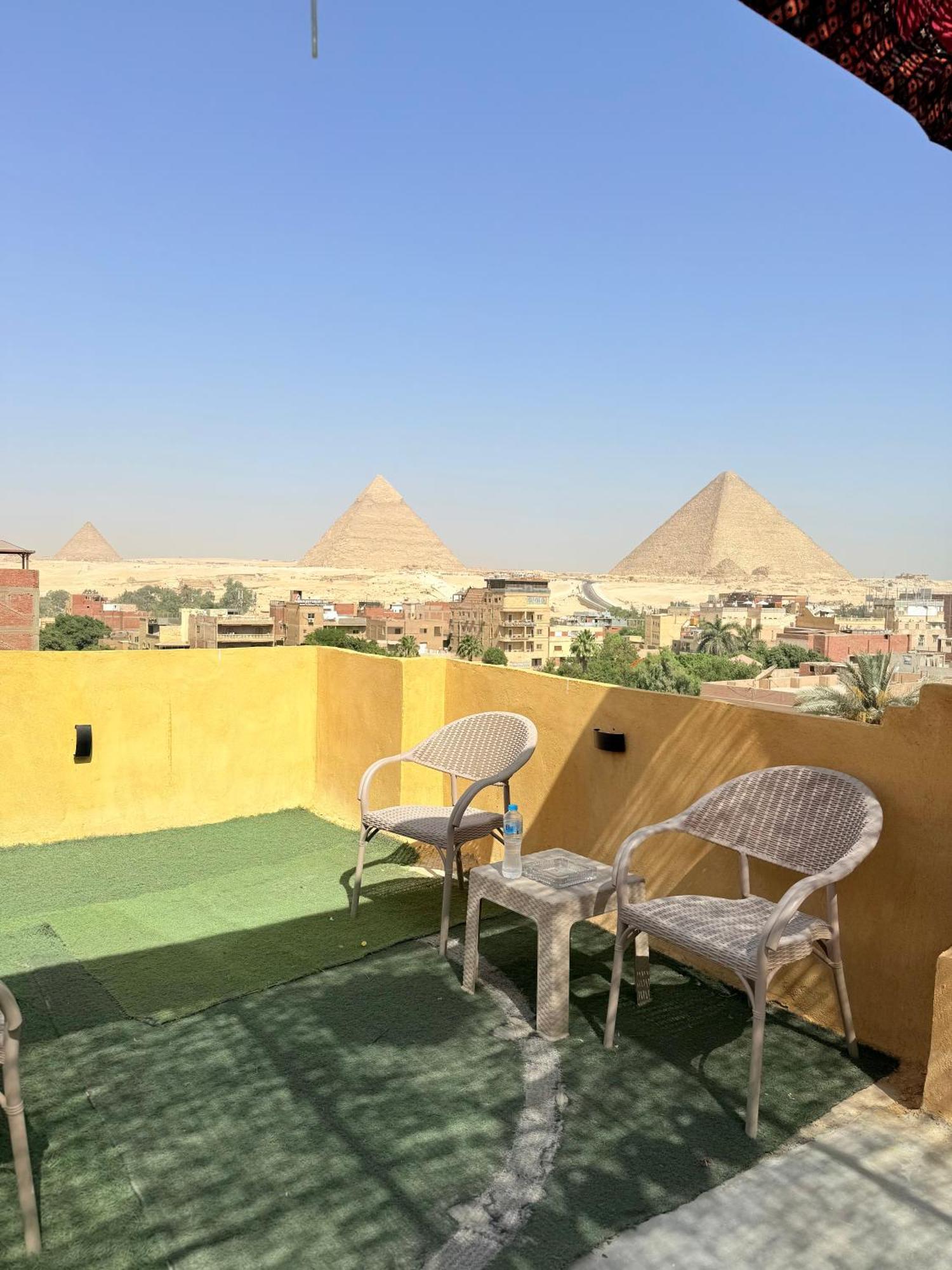 カイロLoay Pyramids Viewアパートメント エクステリア 写真